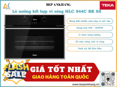 Lò nướng kết hợp vi sóng Teka HLC 844C BK-SS - Xuất xứ Bồ Đào Nha